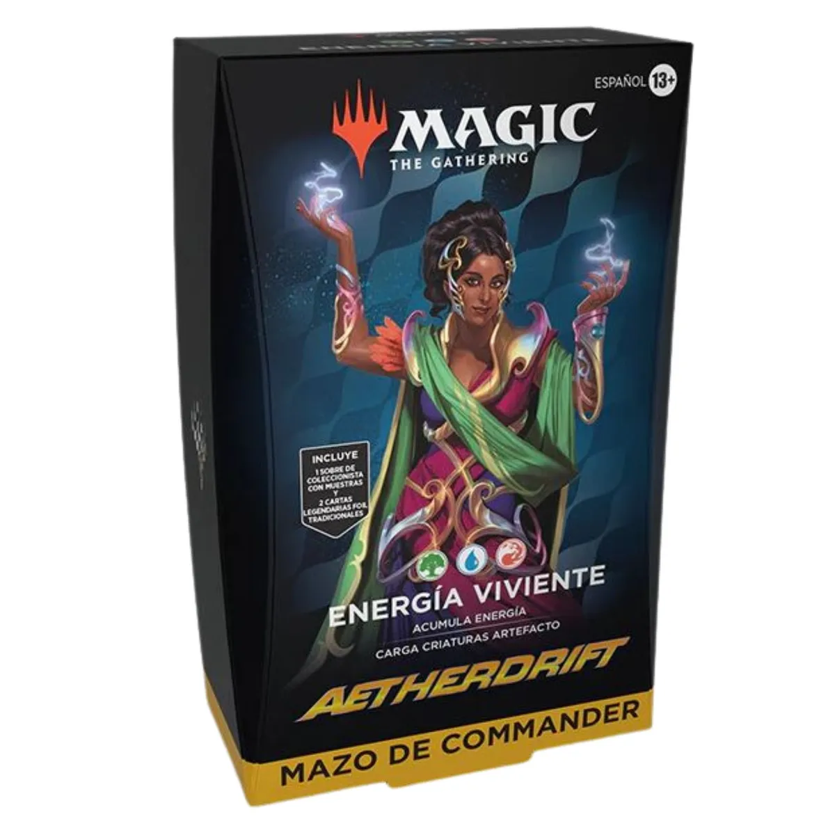 WIZARDS - Magic Aetherdrift - Commander Deck Living Energy Español