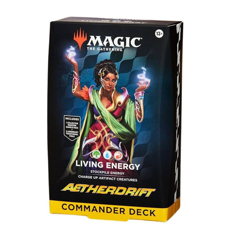 WIZARDS - Magic Aetherdrift - Commander Deck Living Energy Inglés