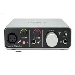 BAUL MAGICO - Interfaz De Audio Focusrite Itrack Solo Lightning Audio B24