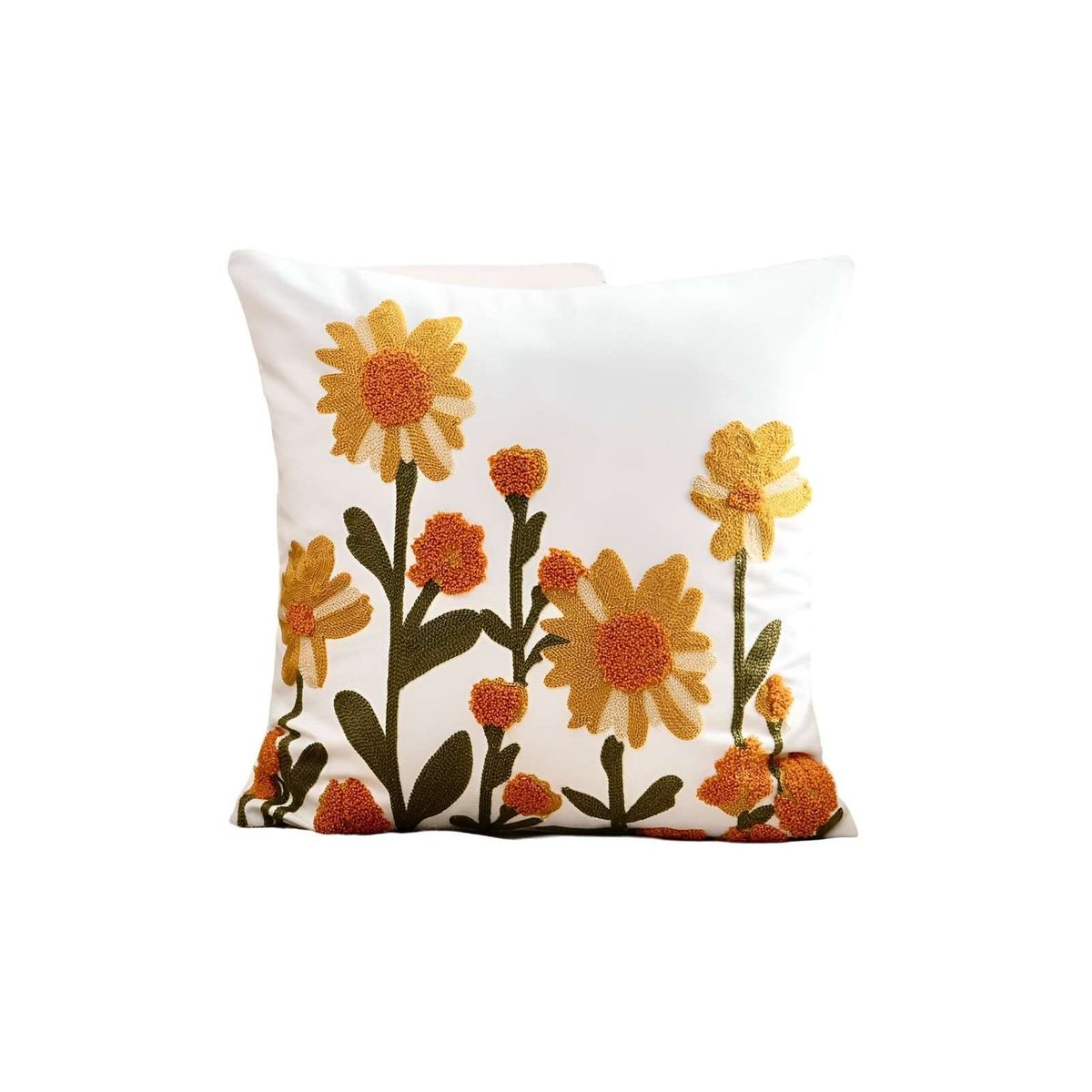 GENERICO - SET DE 2 FUNDAS BORDADAS 45x45  C57