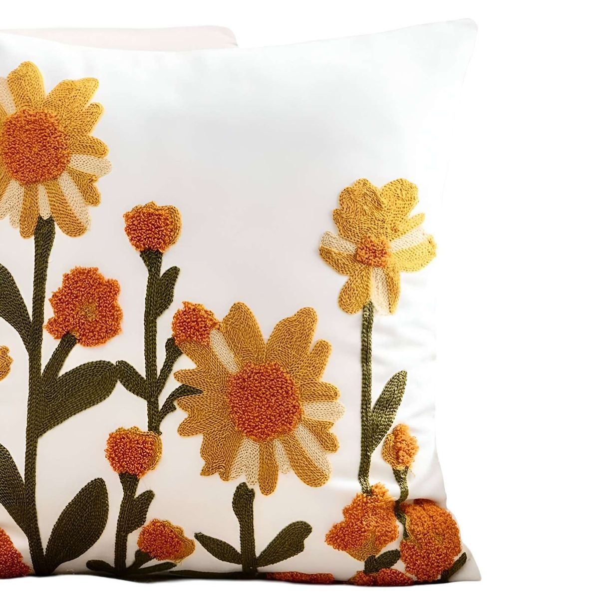 GENERICO - SET DE 2 FUNDAS BORDADAS 45x45  C57