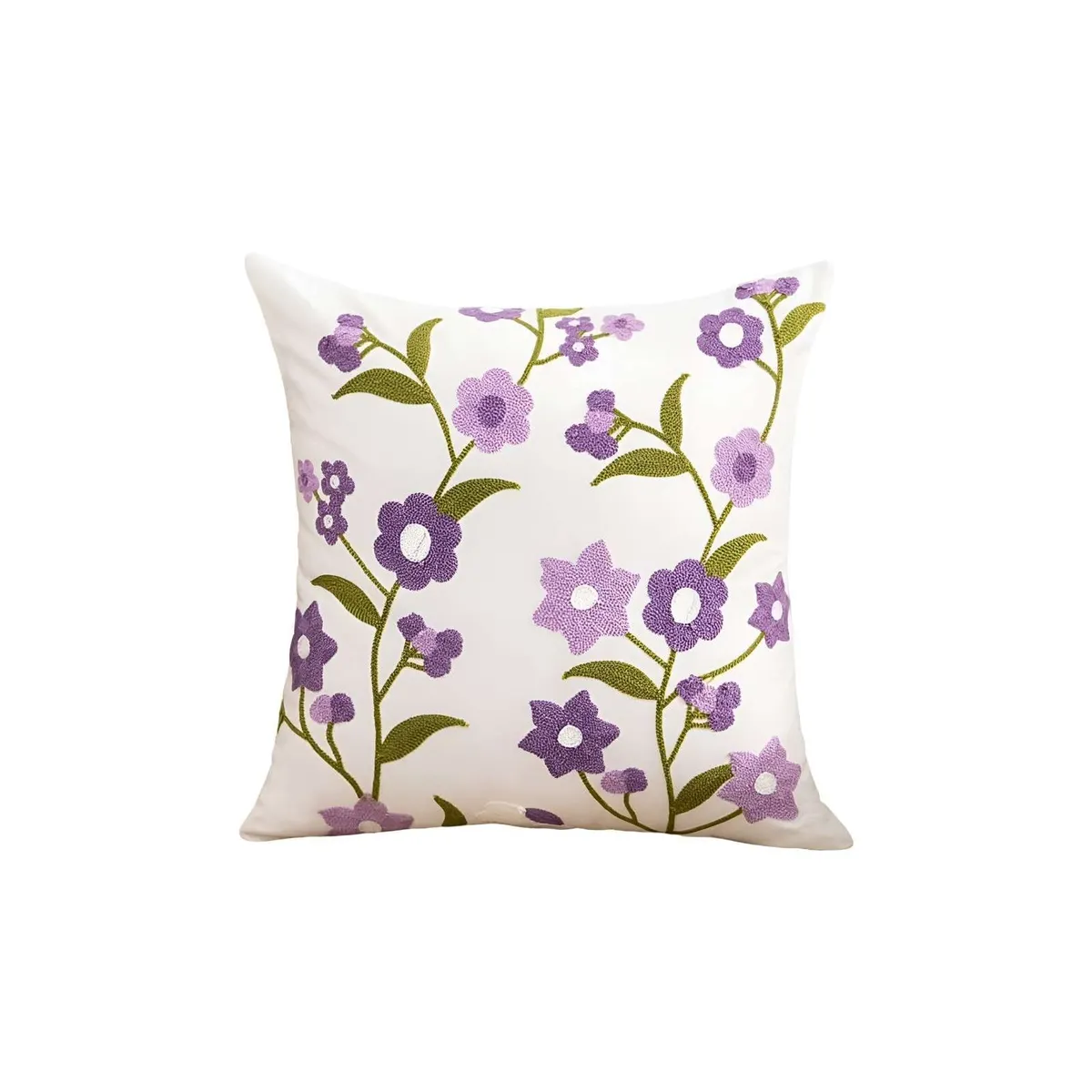 GENERICO - SET DE 2 FUNDAS BORDADAS 45x45  C70