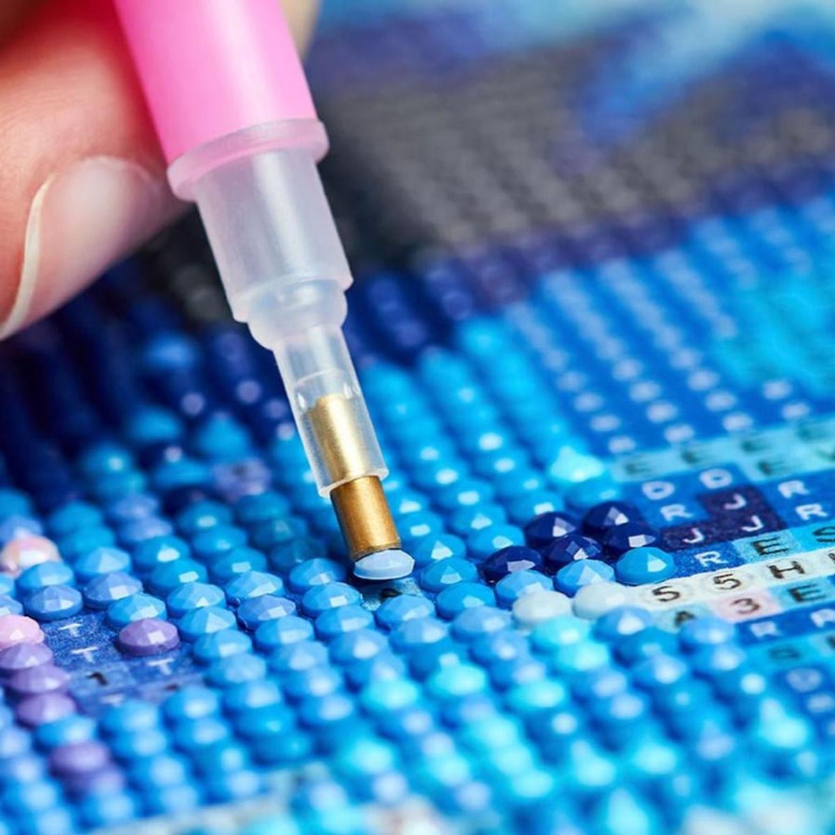 ARTE CONSENTIDO - Pintura con Diamantes Palafitos Chiloé 30X40