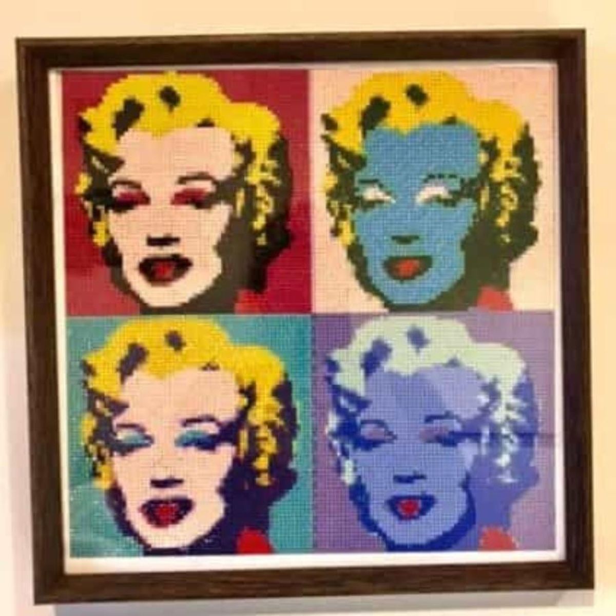 ARTE CONSENTIDO - Pintura con Diamantes Marilyn 30X30