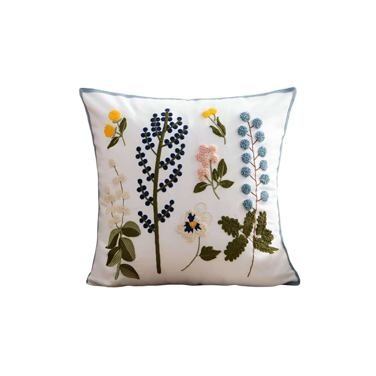 GENERICO - SET DE 4 FUNDAS BORDADAS 45x45 C61