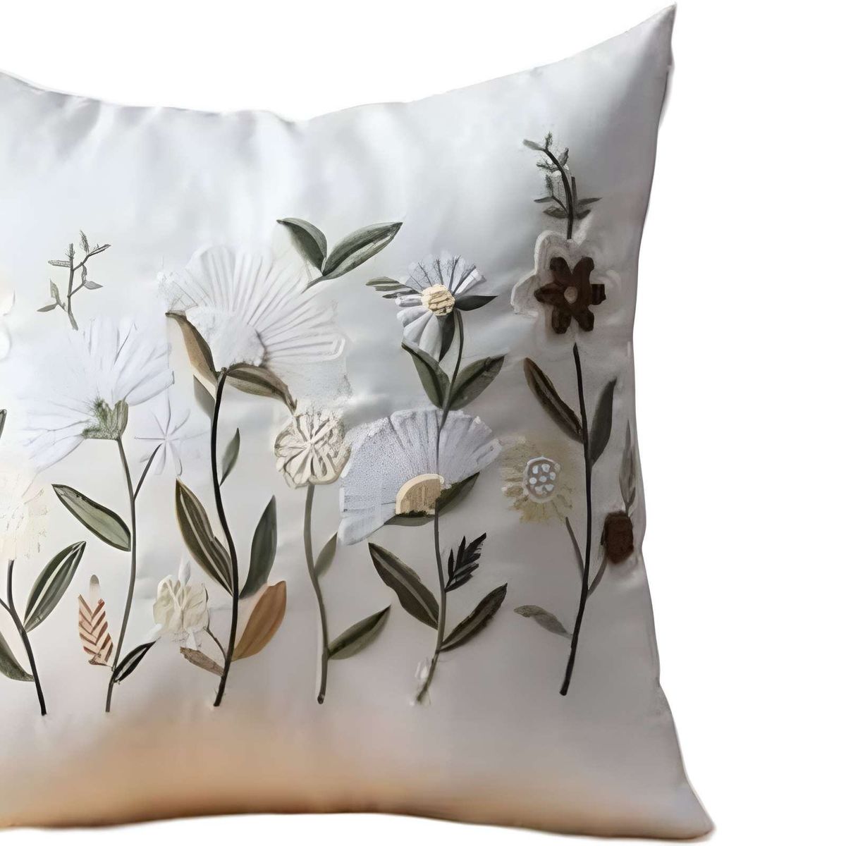 GENERICO - SET DE 6 FUNDAS BORDADAS 45x45 C23