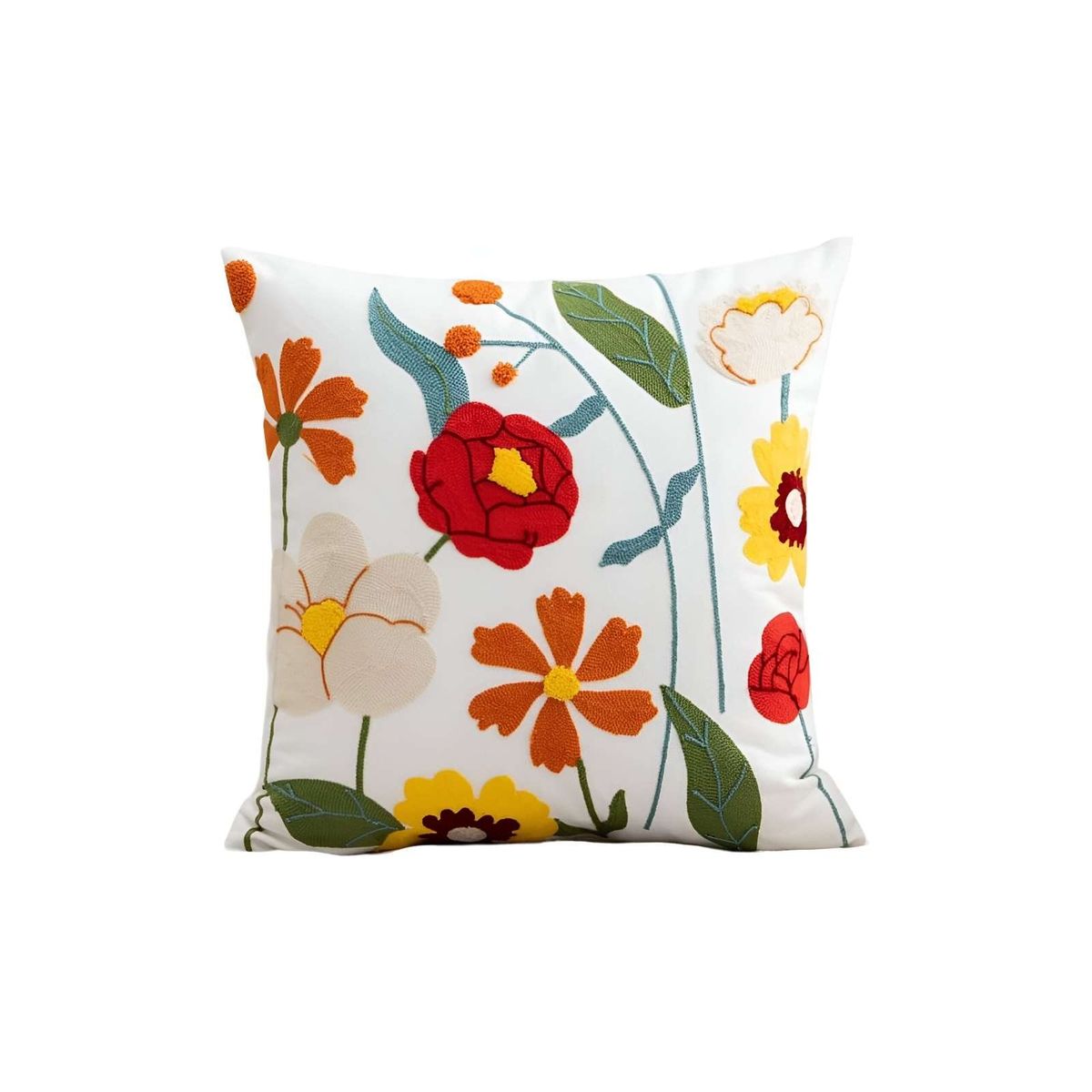 GENERICO - SET DE 6 FUNDAS BORDADAS 45x45 C31