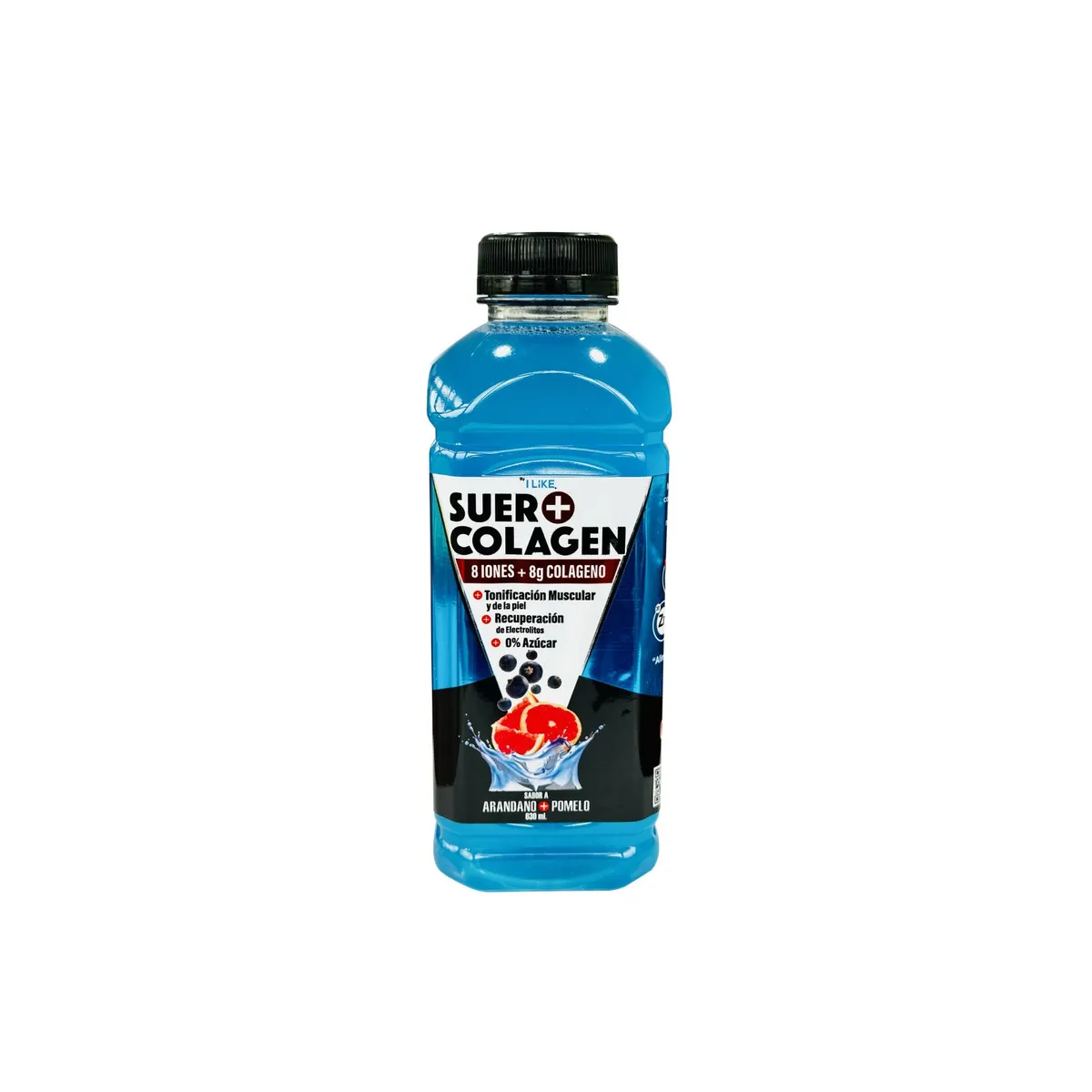 GENERICO - SUERO COLAGEN 8 IONES + 8G COLAGENO 630ML ARANDANO POMELO - BY I LIKE