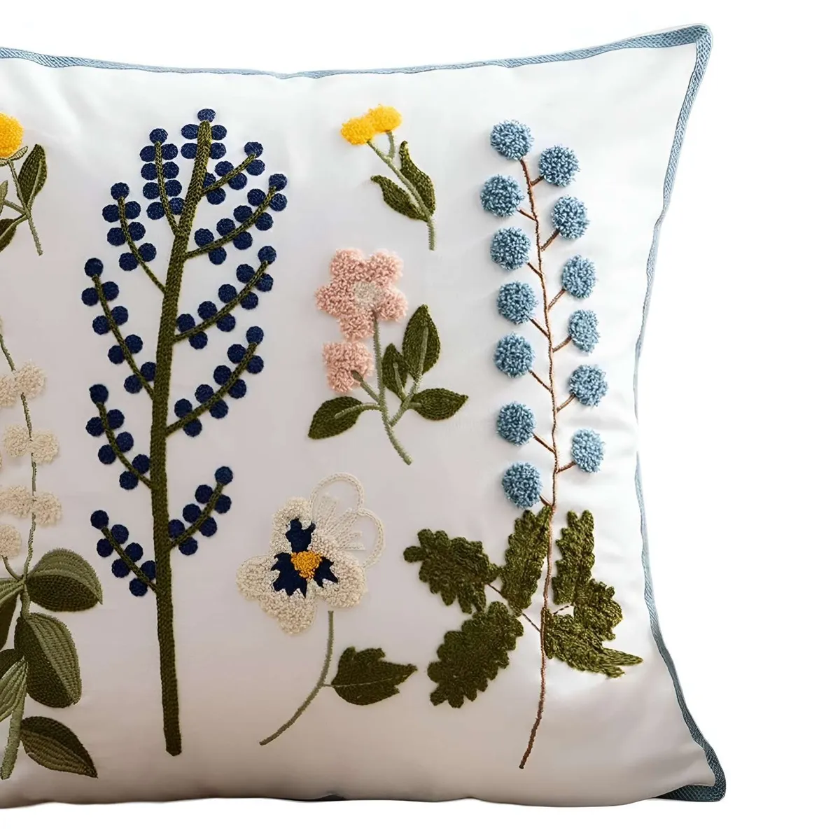 GENERICO - SET DE 6 FUNDAS BORDADAS 45x45 C61