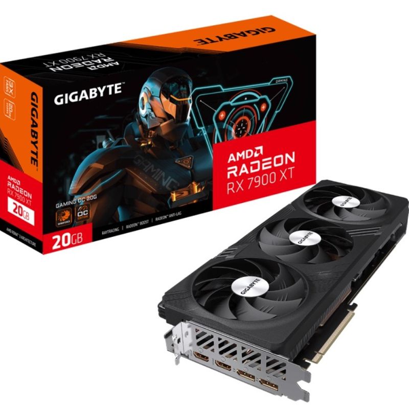 GIGABYTE - Tarjeta de Video - Gigabyte RADEON RX 7900 XT OC - 20 GB GDDR6