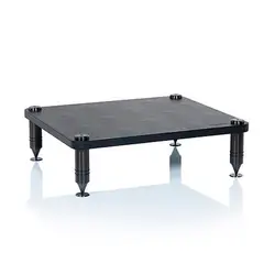 NORSTONE - Repisa Para Equipo En Cuero Negro COMO2BK