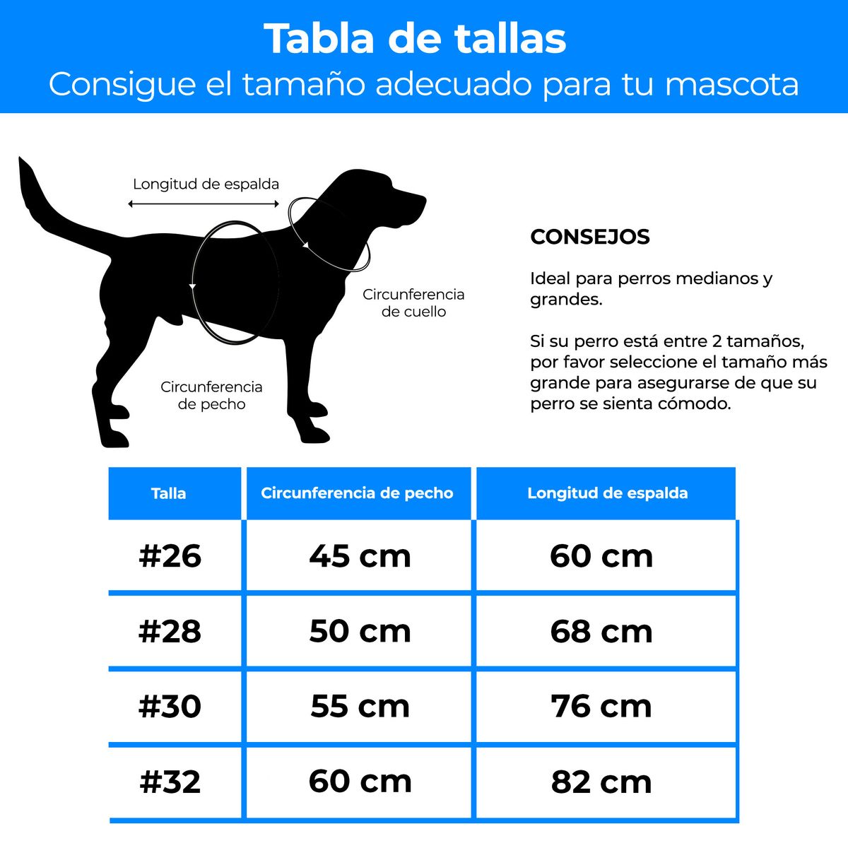 GENERICO - Fajas Body Postoperatorios Perro Chaleco Mascotas Talla 26