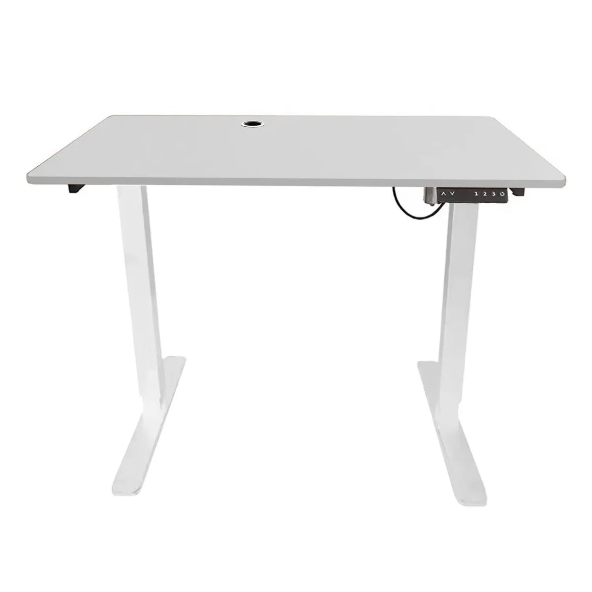 GLOBAL LATIN GROUP - Escritorio Ajustable Automático 140x60cm Altura regulable - Blanco