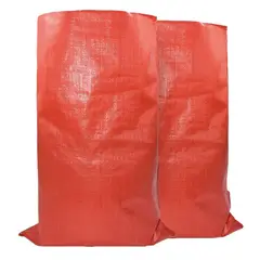 GENERICO - Pack 20 Sacos Multiuso, color Rojo 90x60 cm, 50 kg.