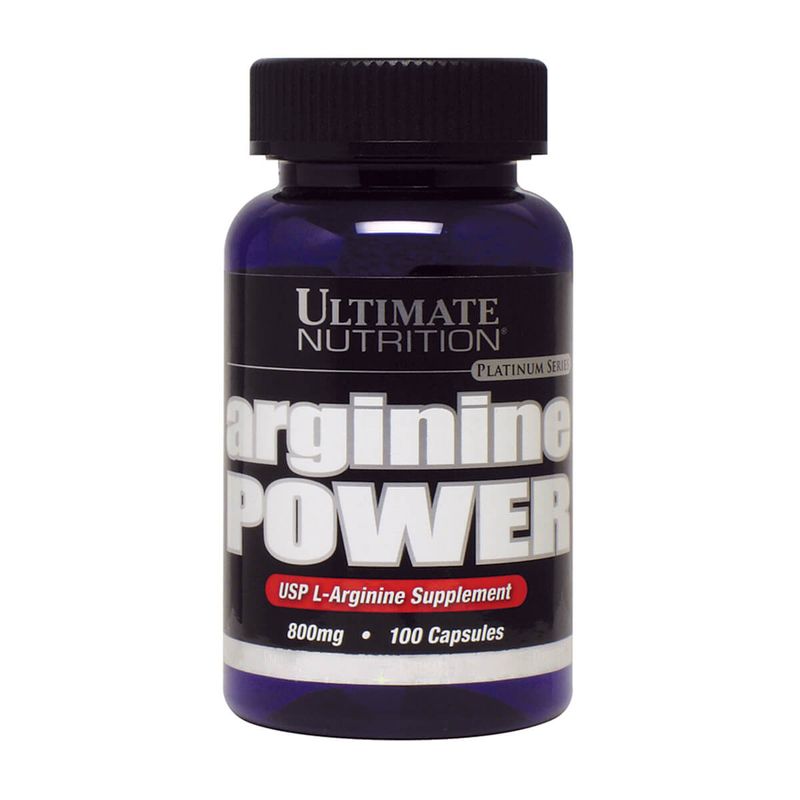 ULTIMATE NUTRITION - Arginina Power 800 mg, Arginina (100 caps) - Original