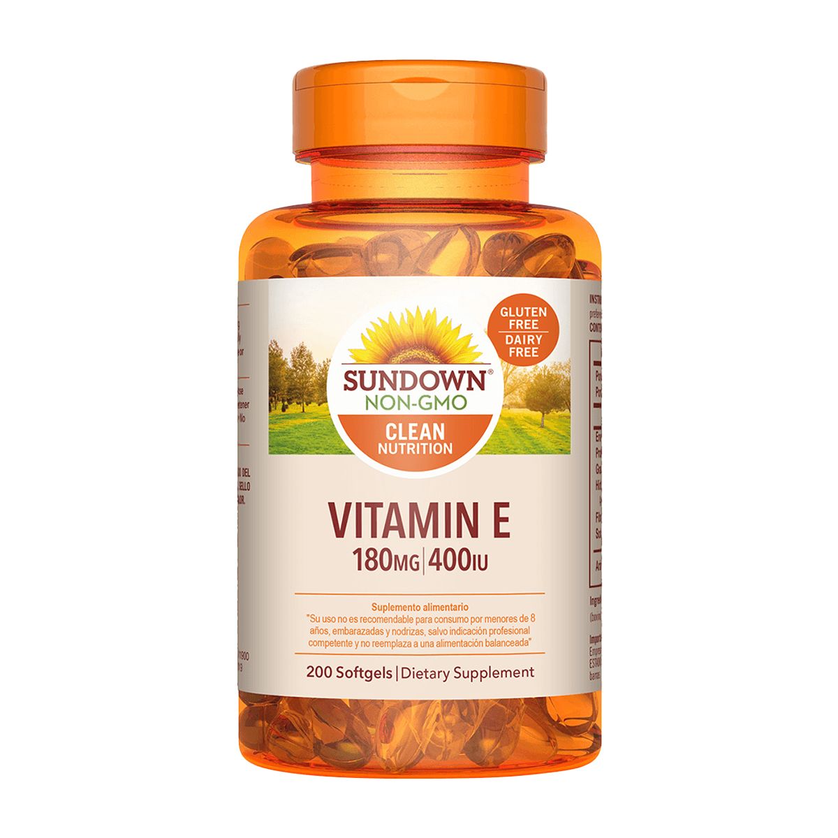 SUNDOWN - Vitamina E 400 UI (200 soft)