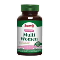 SUNVIT - Multi Women, Multivitamínico (60 tabs) - Multivitamínicos