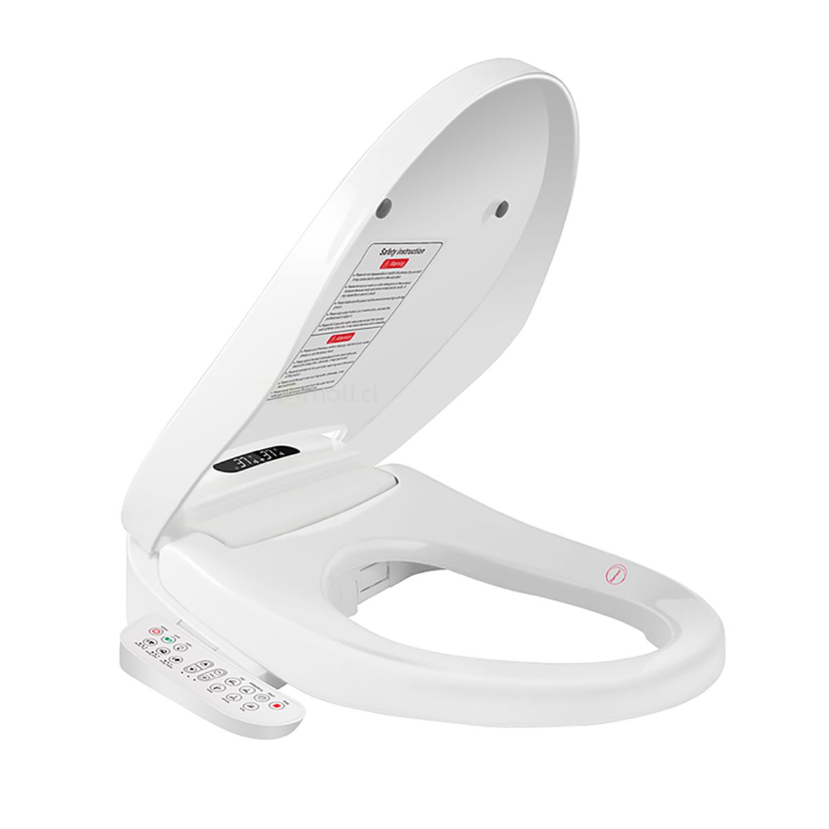 BE BLU - Tapa de Baño Electrónica BLU102 Blanco - Bidé Premium