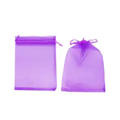 GENERICO - BOLSA ORGANZA MORADO 9X12CM X12UNI