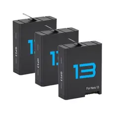 GENERICO - 3 BATERÍAS GOPRO 13 ALTERNATIVA
