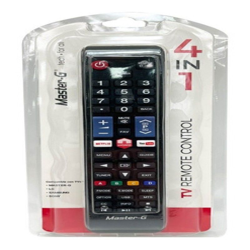 GENERICO - Control Remoto Universal Compatible Con Tv Master G Mgrc1
