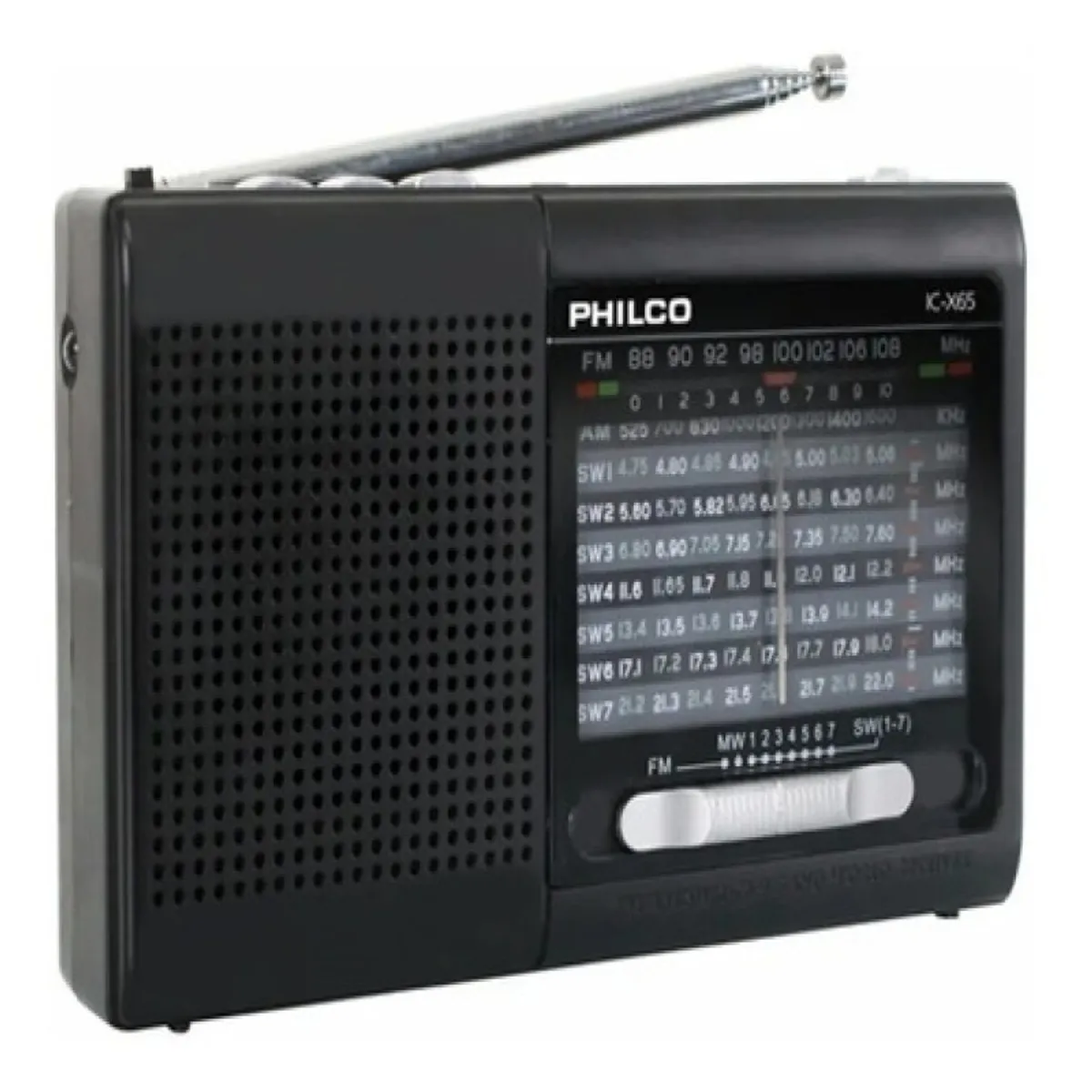 GENERICO - Radio Bluetooth Portátil Recargable Philco IC-X65