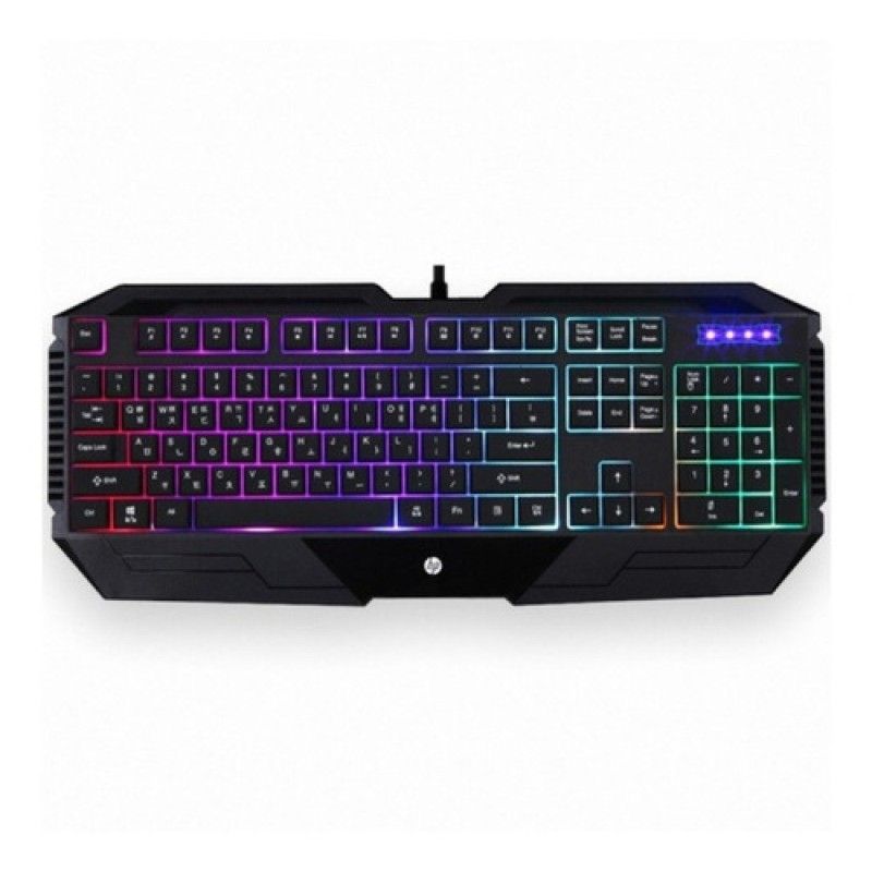 GENERICO - Teclado Gamer HP K110 Iluminado Español Revogames