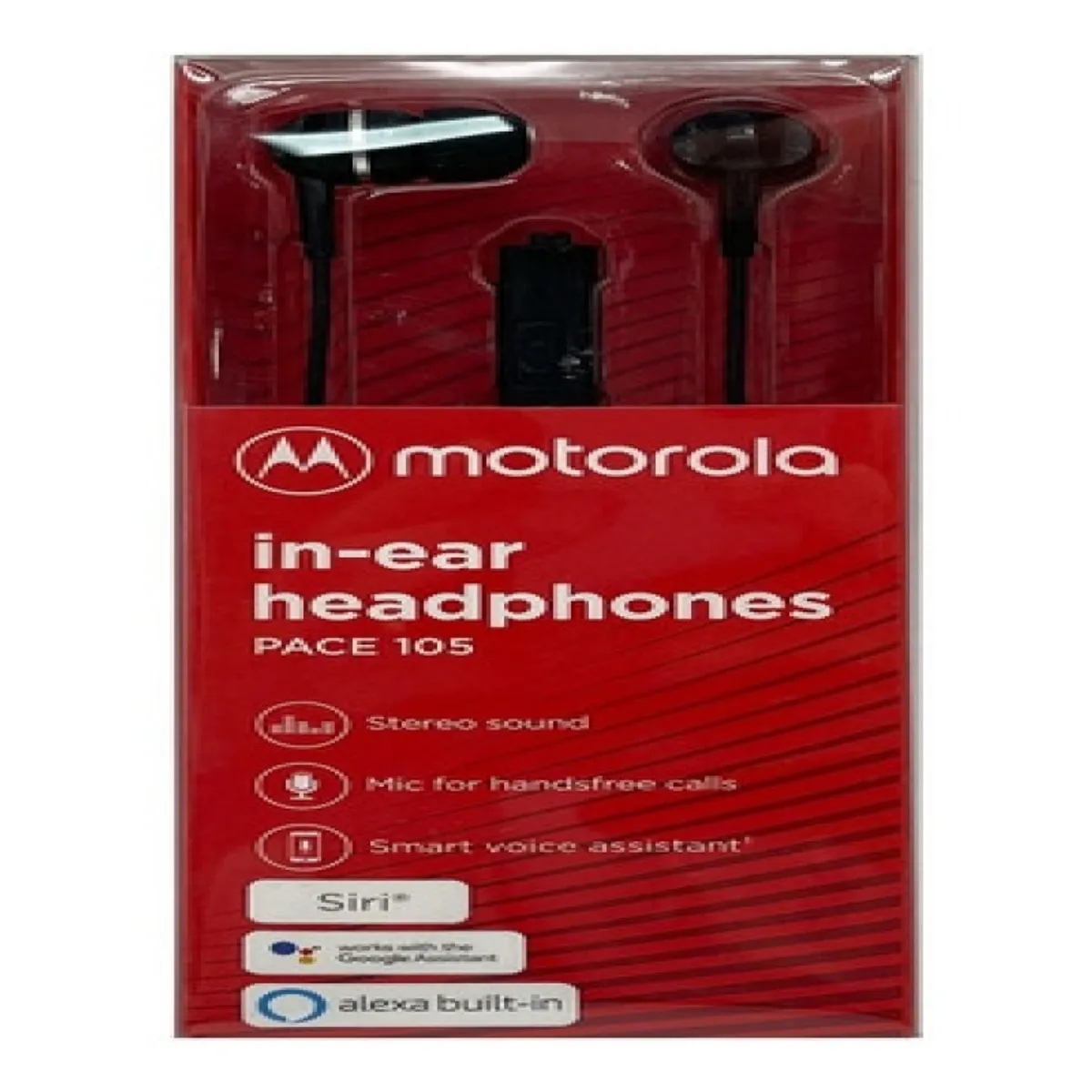 GENERICO - Audífonos Manos Libres Motorola Pace 105 - Negro
