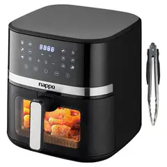 NAPPO - Freidora de Aire Digital 1600W 7L Panel Táctil Visor