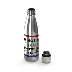 CREANGO - BOTELLA DE AGUA TERMICA PLATEADA DEMON SLAYER NEZUKO