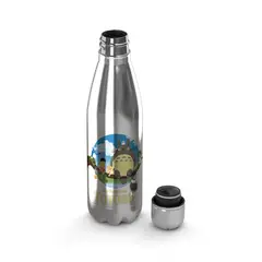 CREANGO - BOTELLA DE AGUA TERMICA PLATEADA TOTORO