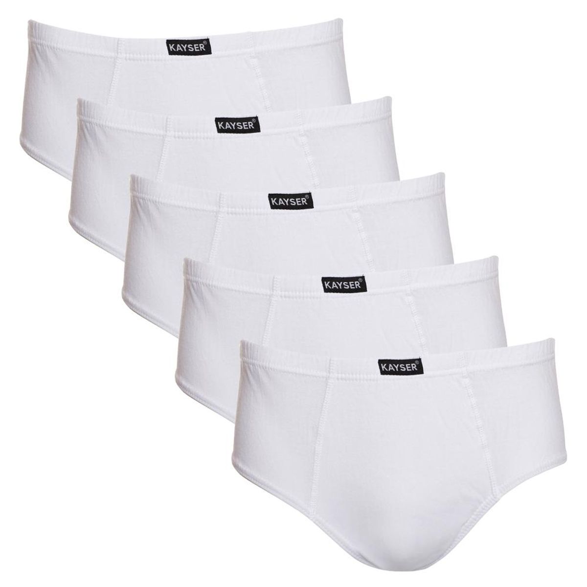 KAYSER - Pack 5x slip maxi P59001-BLA Kayser - Blanco - XXL