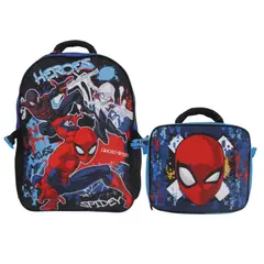 MARVEL - Mochila con Lonchera Spiderman