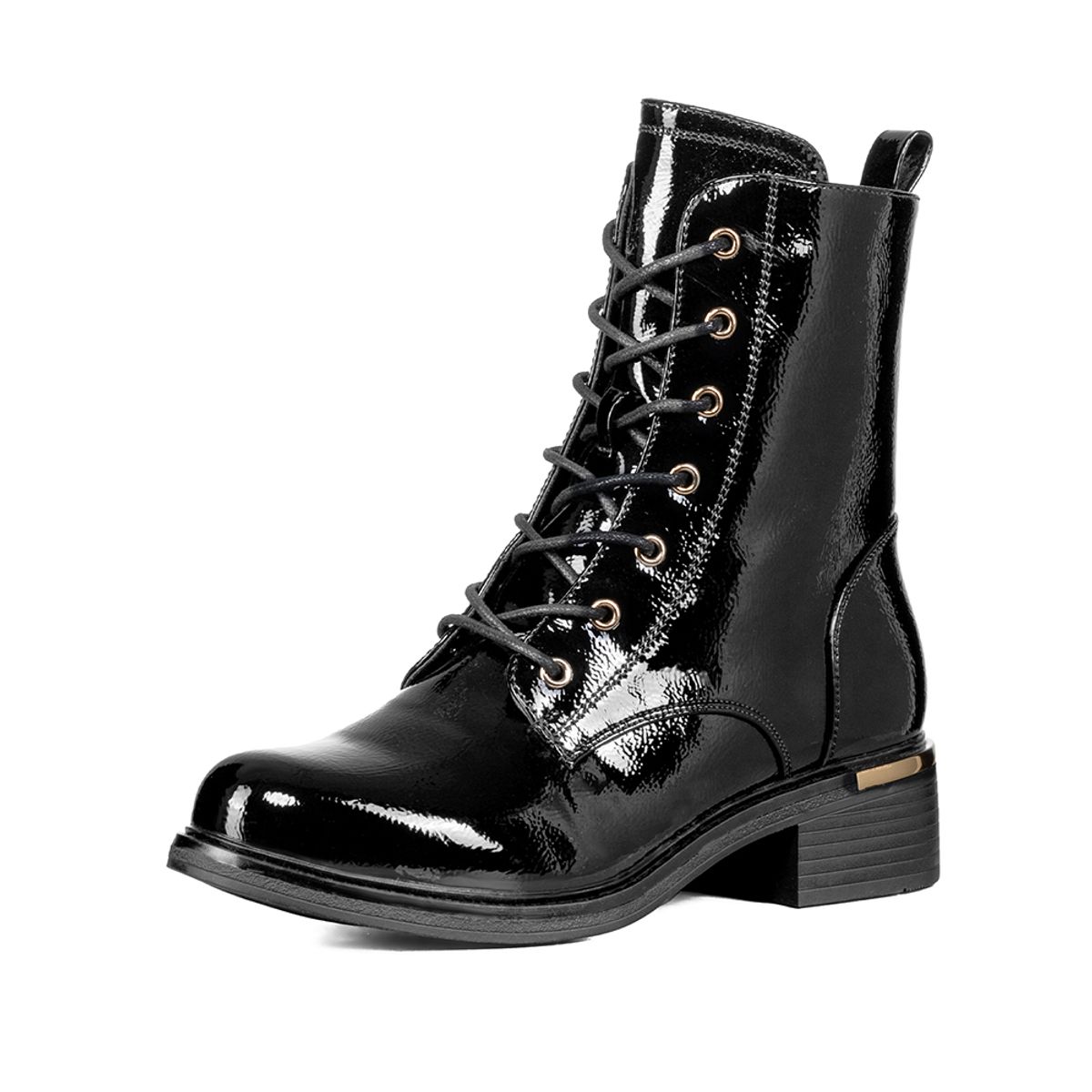 WEIDE - Botin Casual Mujer Charol Clasico Moda Weide HX506