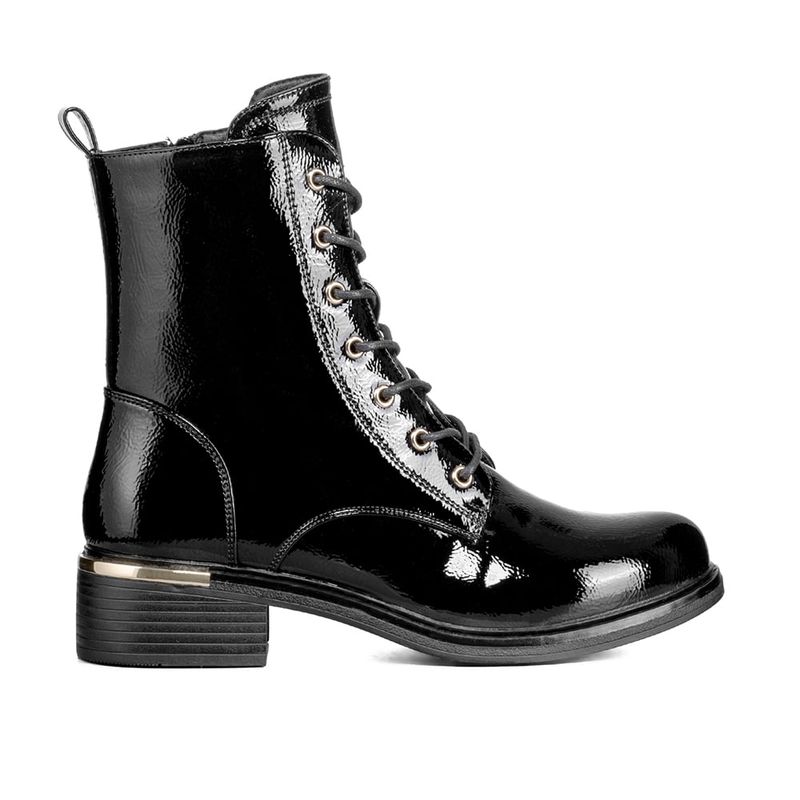 WEIDE - Botin Casual Mujer Charol Clasico Moda Weide HX506