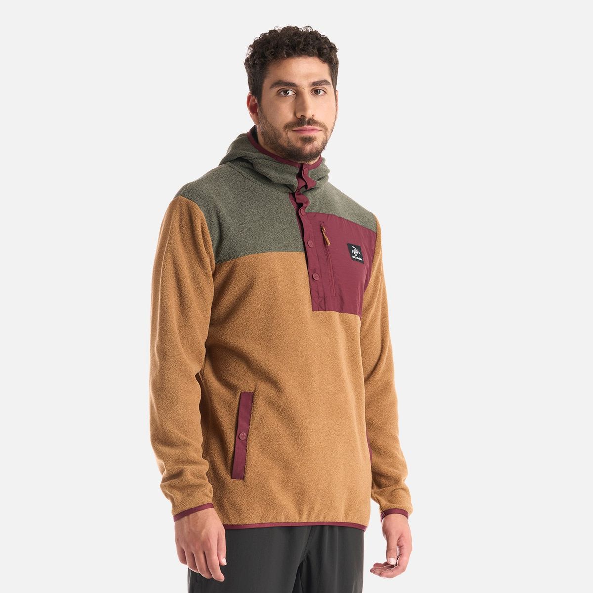 HAKA HONU - Polerón Hombre Tokerau Hoody Mostaza Haka Honu