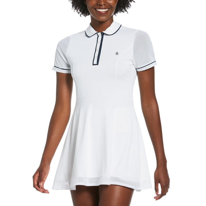 ORIGINAL PENGUIN - Vestido De Mujer Golf Blanco Original Penguin
