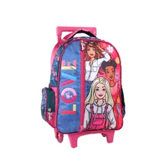 BARBIE - Mochila con Ruedas Lentejuelas