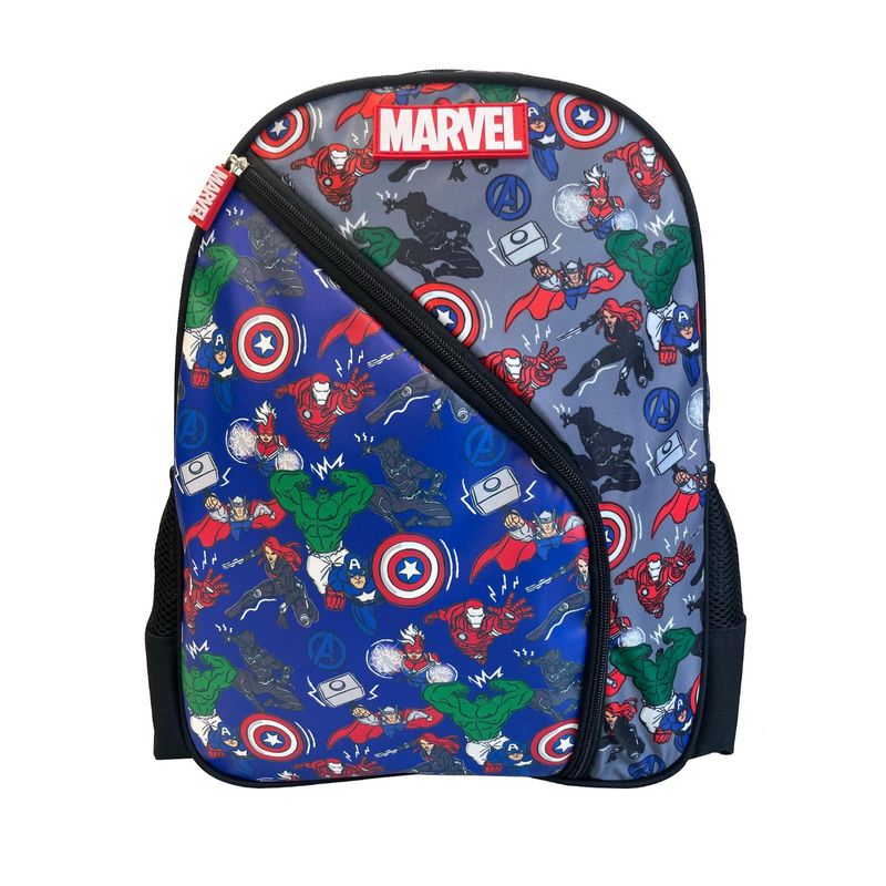 MARVEL - Mochila Escolar Avengers Azul