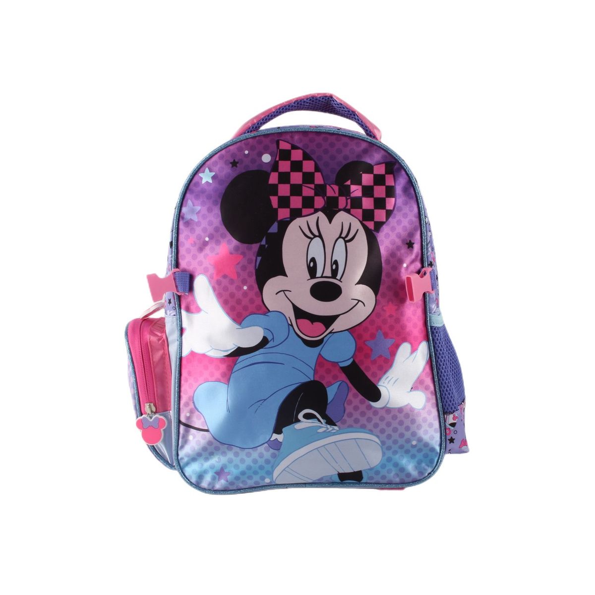 DISNEY - Set Mochila de Satin con Lonchera Minnie 14"
