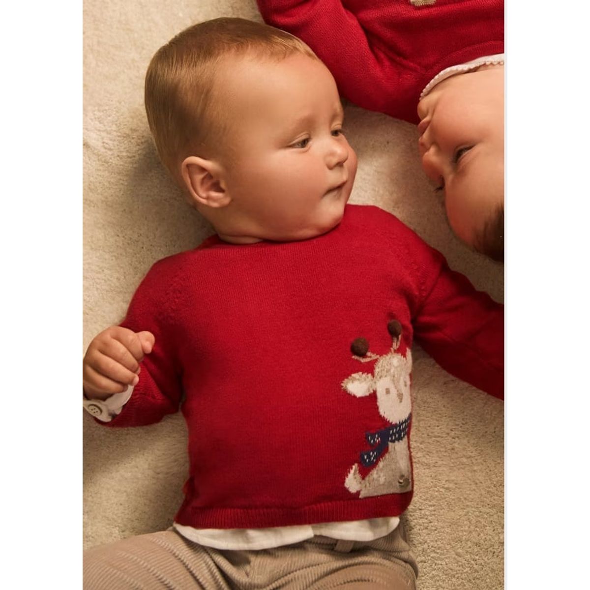 MAYORAL - Jersey motivo jacquard recién nacido