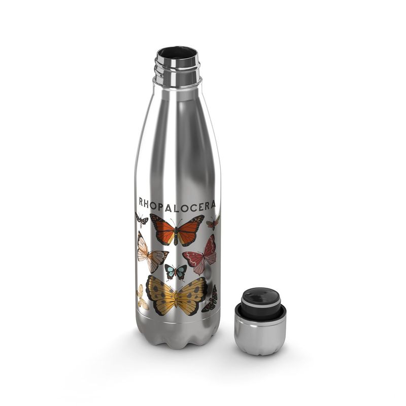 CREANGO - BOTELLA DE AGUA TERMICA MARIPOSAS