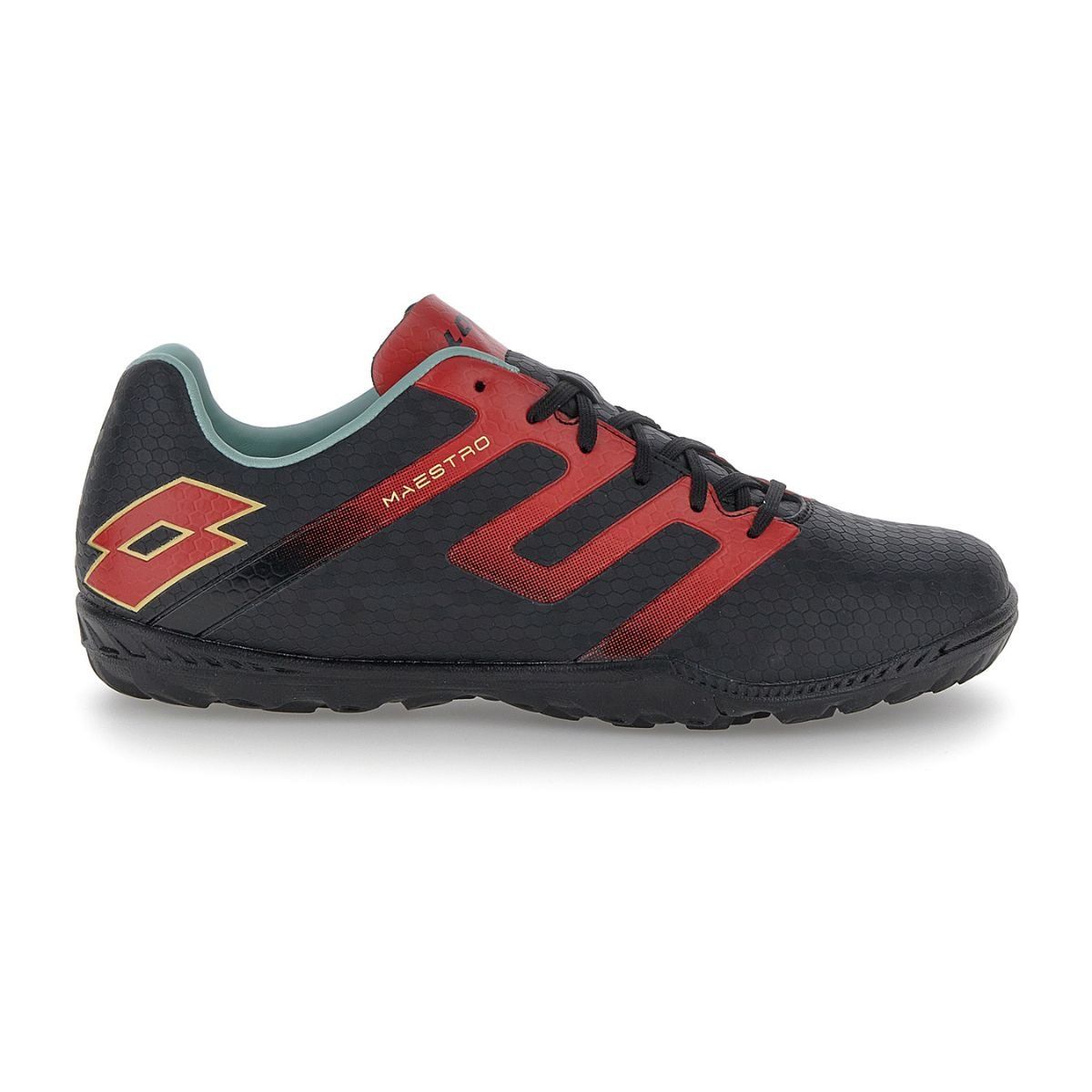 LOTTO - Zapato Baby Futbol Hombre Lotto - Maestro 700 TF Negro - Negro
