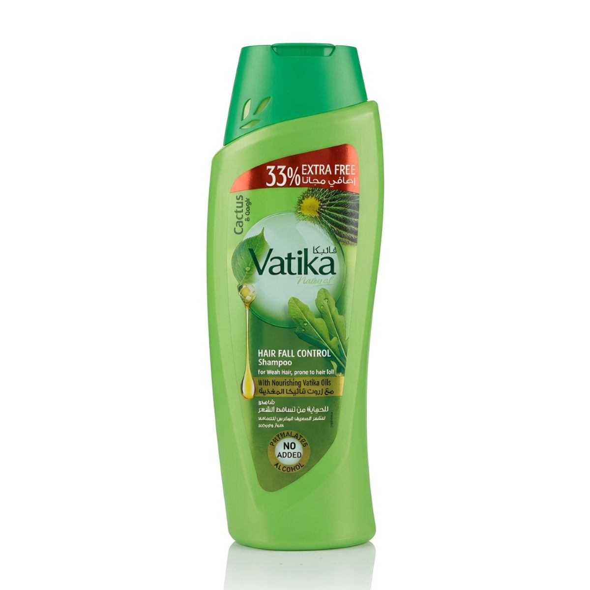 VATIKA NATURALS - Shampoo Vatika Cactus & Gengir 400 ml 33% Extra