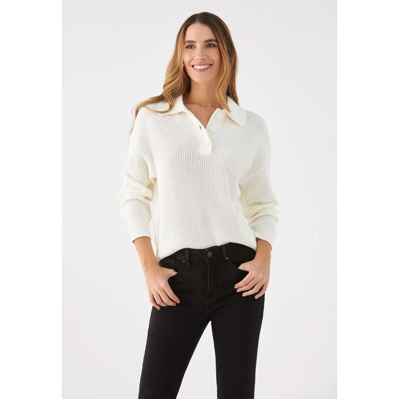 ESPRIT - Sweater Cuello Camisero Mujer Esprit ESPRIT