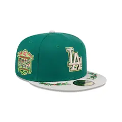 NEW ERA - Gorra 59Fifty MLB Los Angeles Dodgers Novelty Holly Green