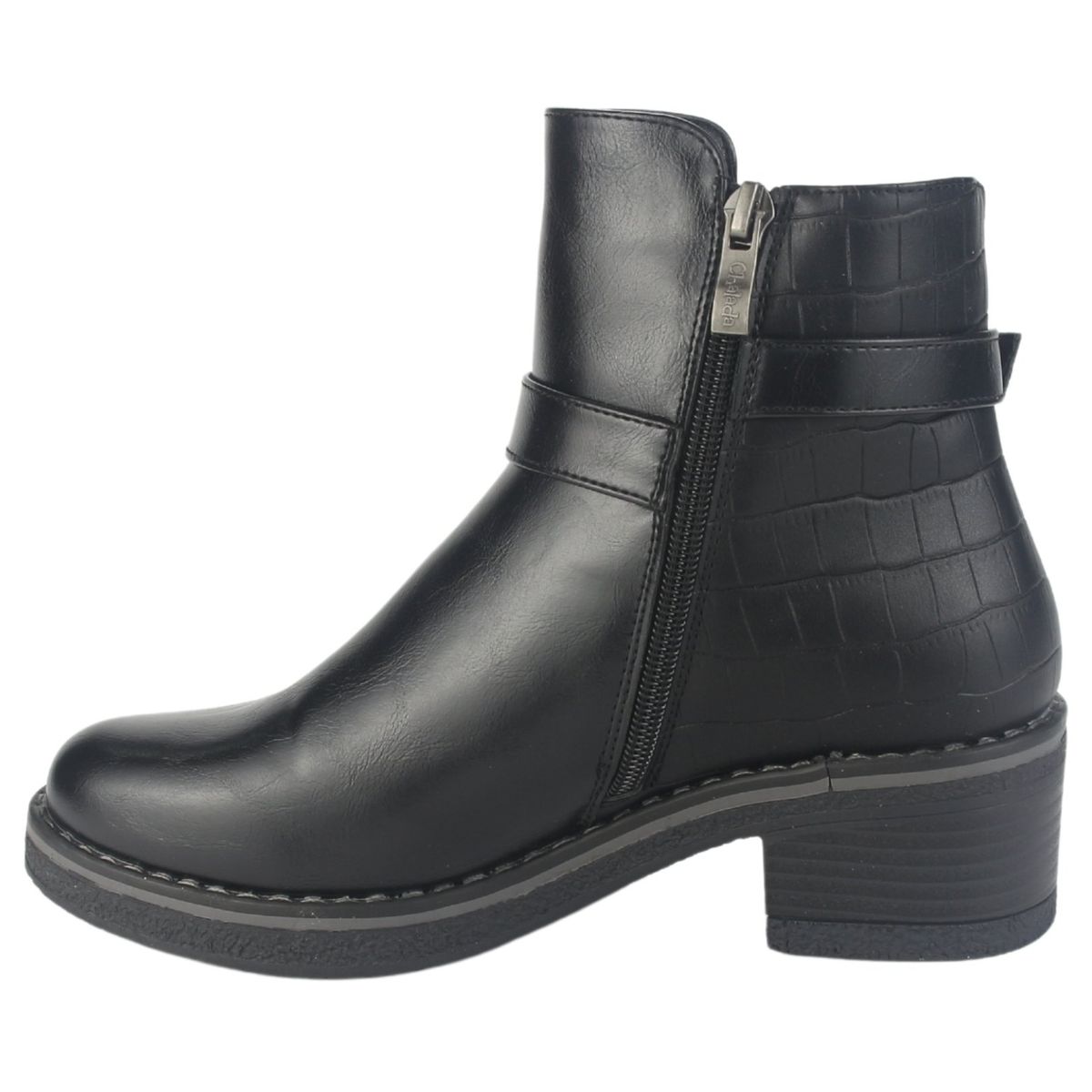 CHALADA - Botin Mujer Negro Casual Chalada Brike-1