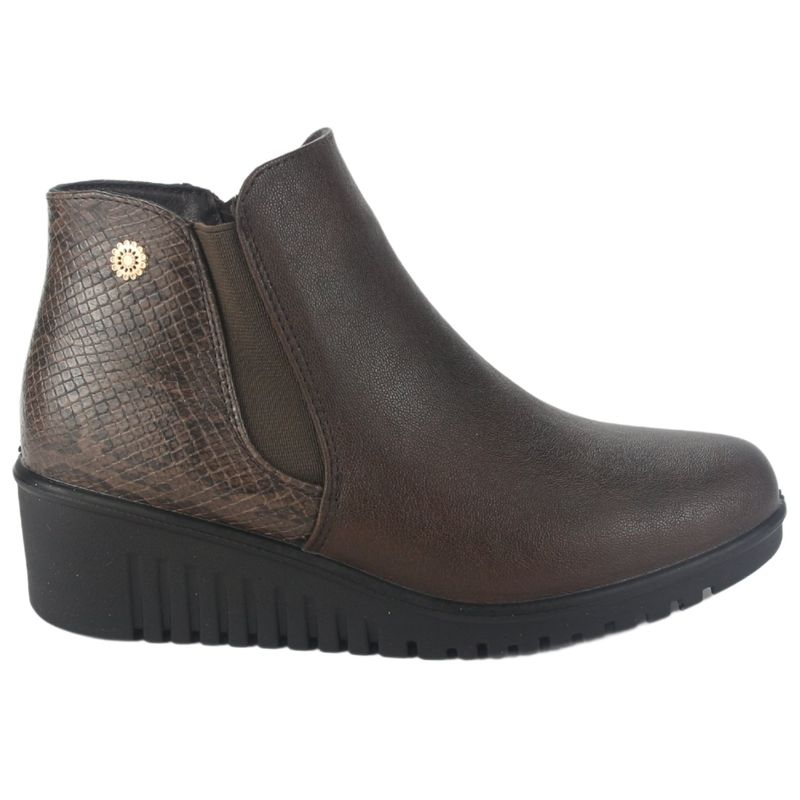 CHALADA - Botin Mujer café Casual Chalada Lili-1