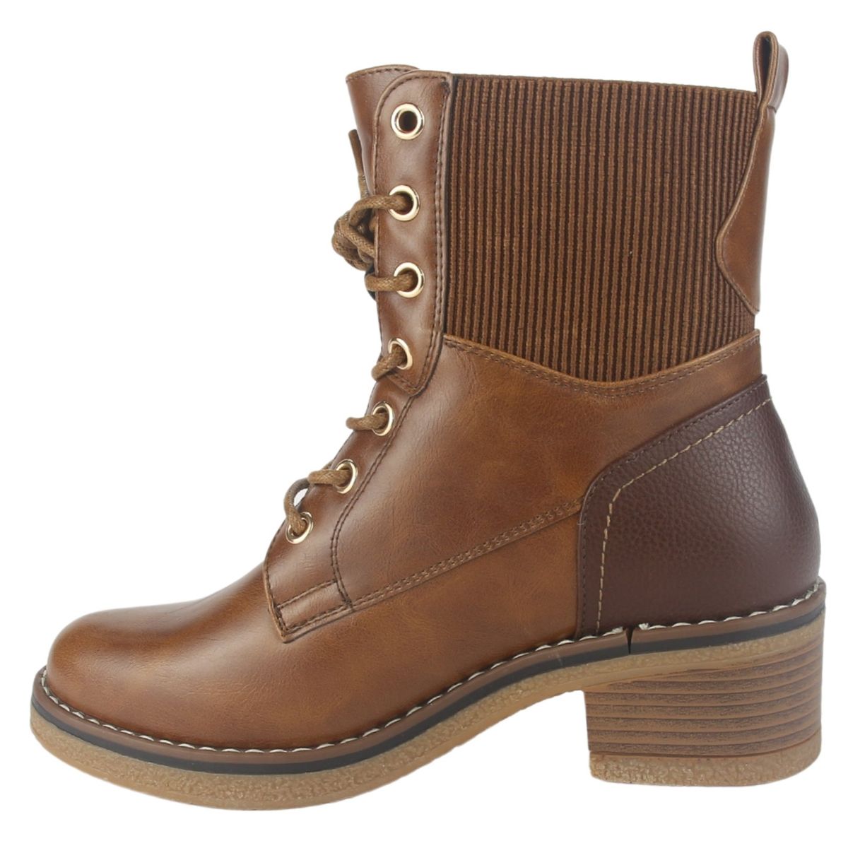 CHALADA - Botin Mujer Tostado Casual Chalada Brike-2