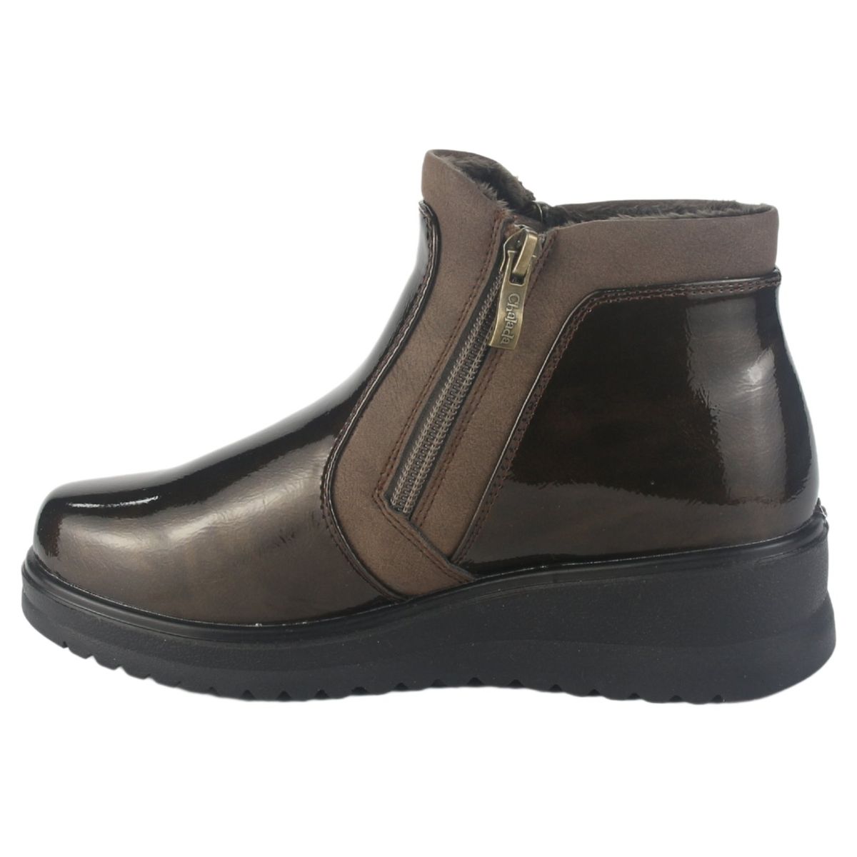 CHALADA - Botin Mujer Café Casual Chalada Rayo-3